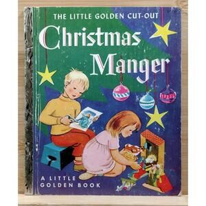 The Little Golden Cut-Out Christmas Manger Book‎